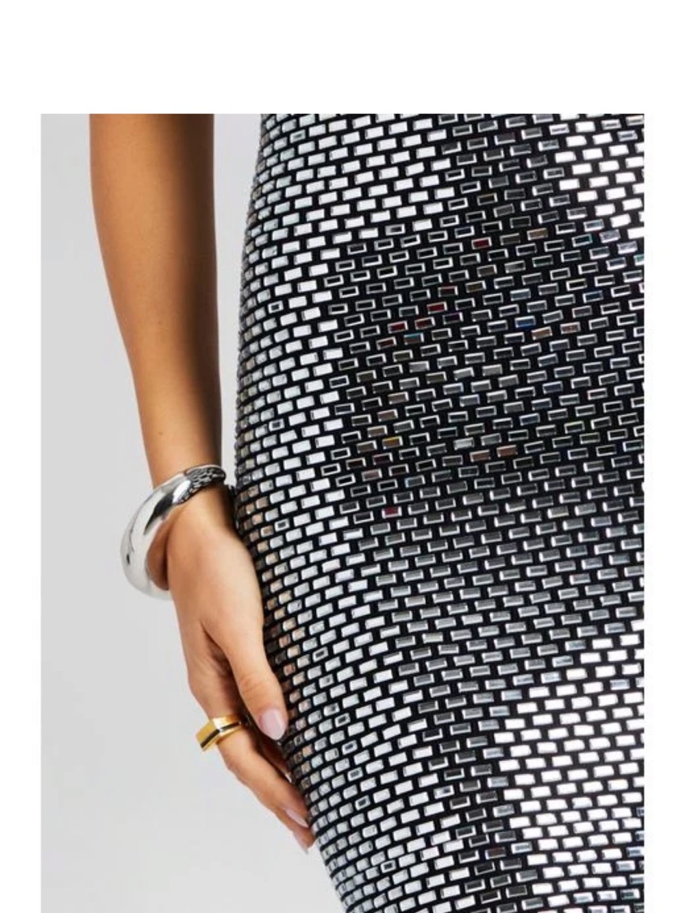NWT Retrofete Rhinestone Kyree Dress - Picture 3 of 9